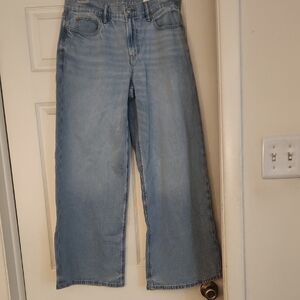 American Eagle Outfitters Light Blue Flare Jeans